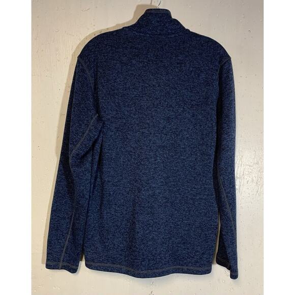 Eddie Bauer Blue Men’s Sweater Preppy Buttons Up S/M - Picture 7 of 8